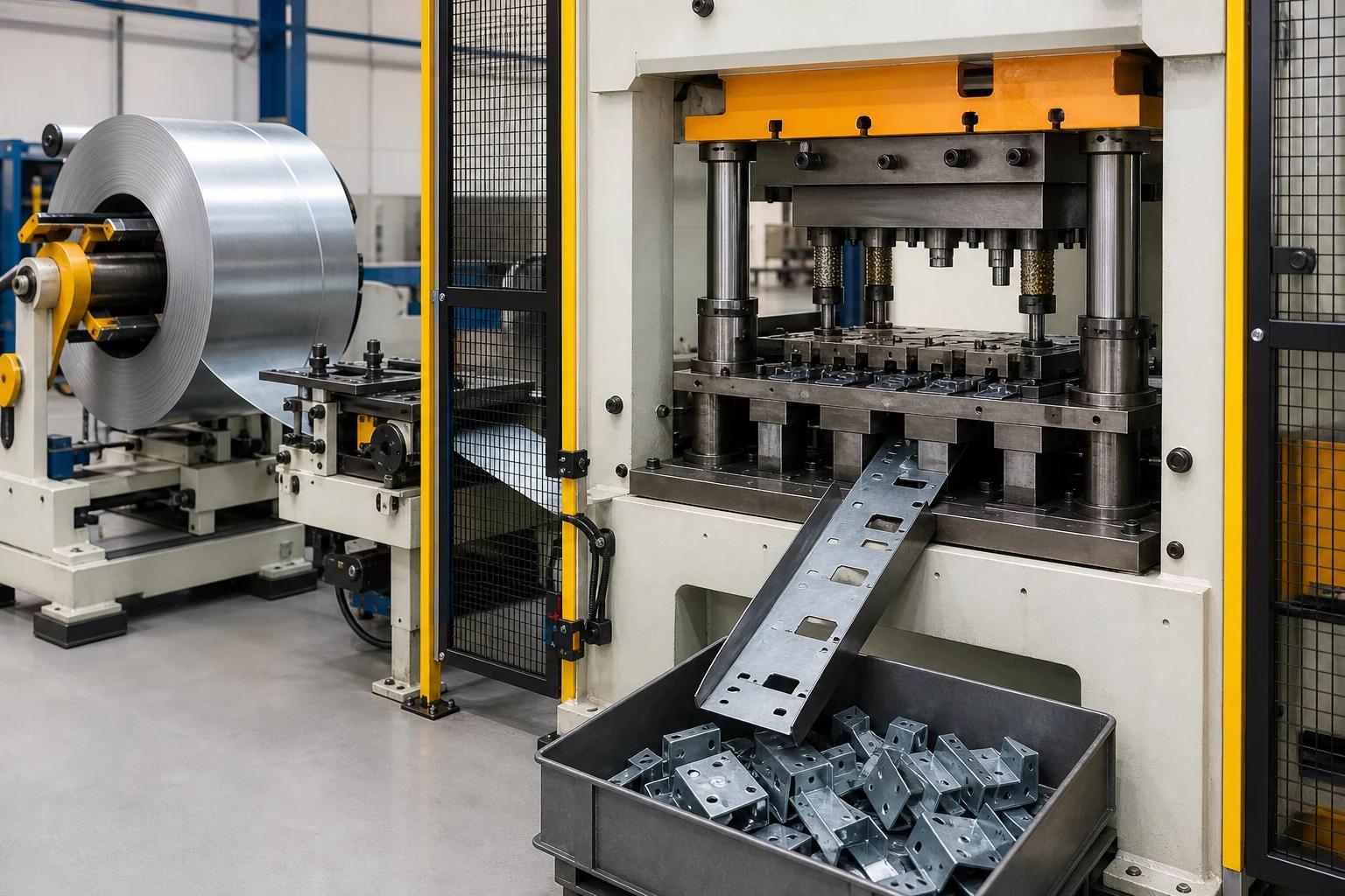 Custom stamped metal components