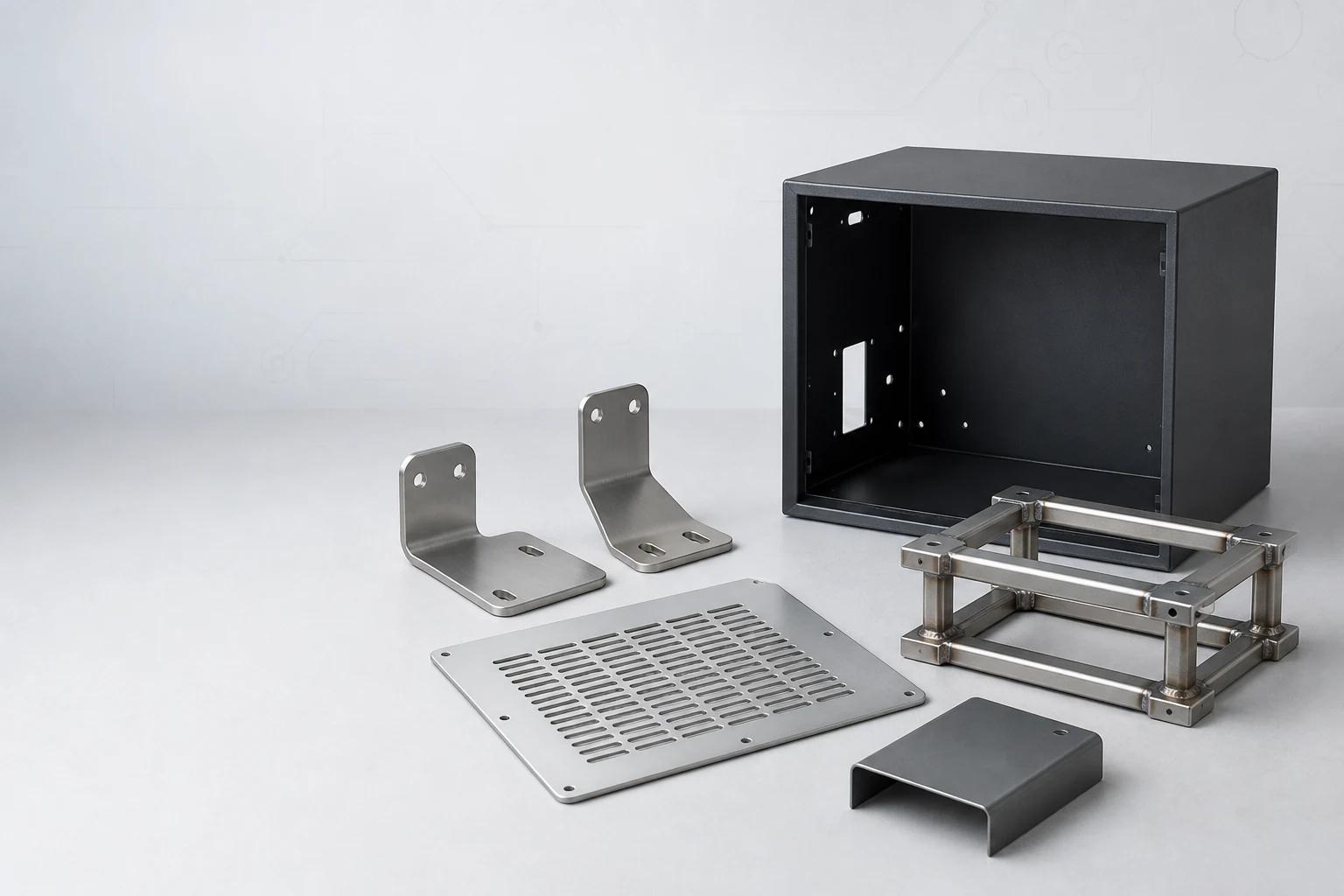 Custom fabricated sheet metal parts and welded assemblies