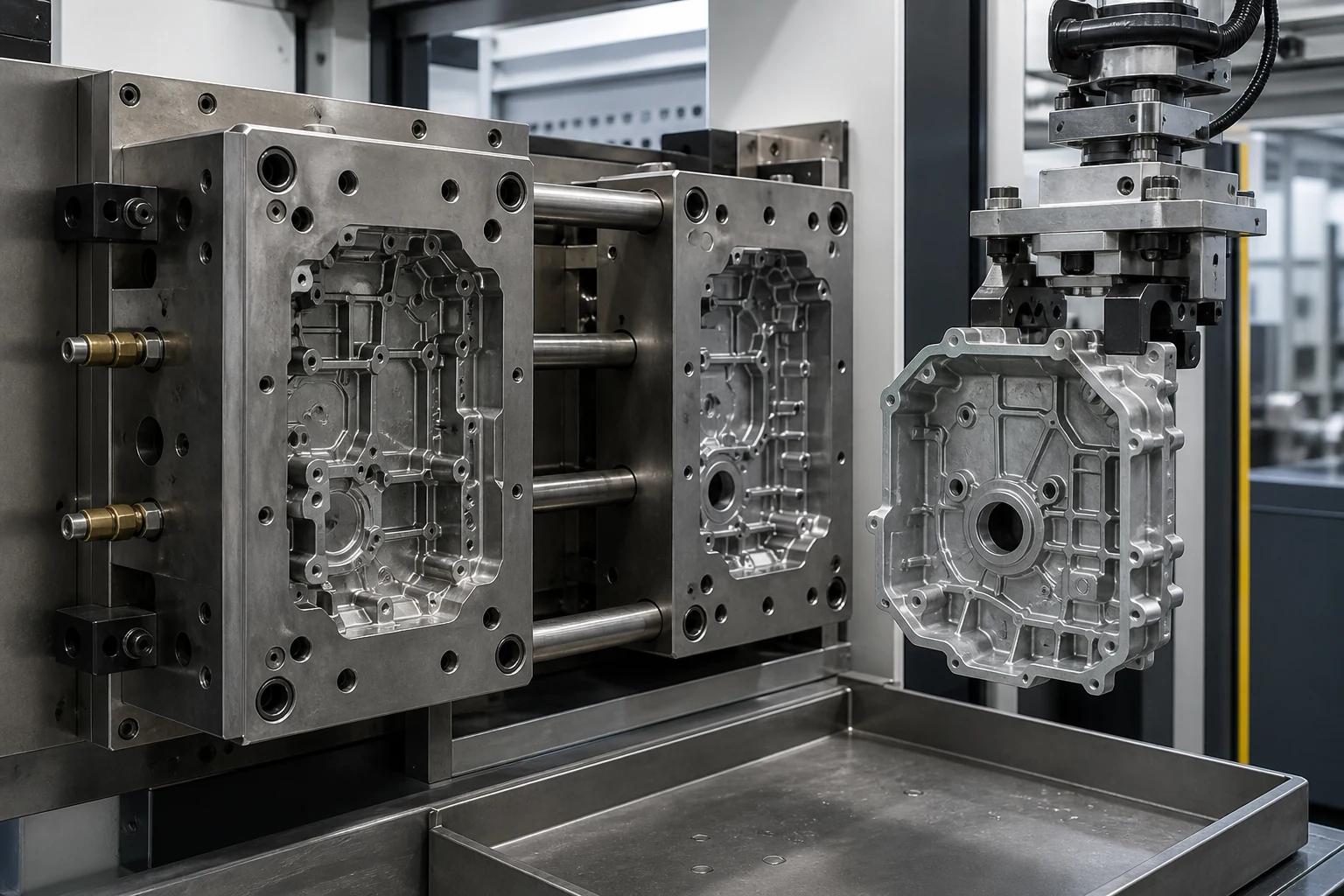 Complex die cast aluminum components
