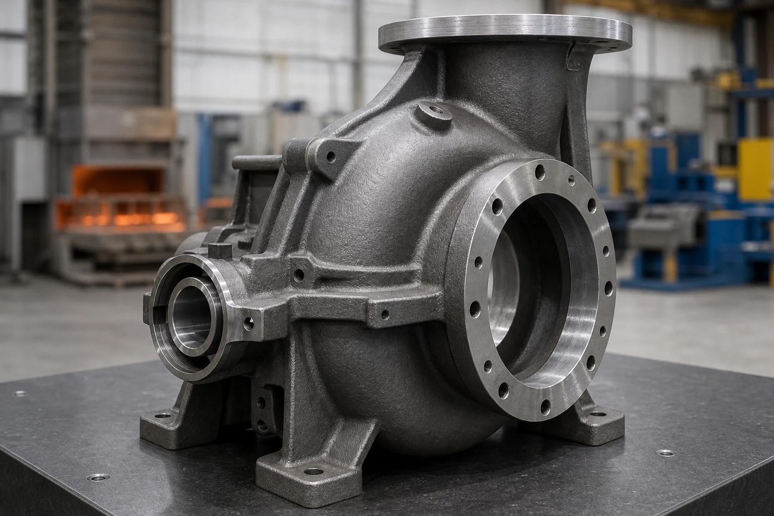 Custom cast pump housings