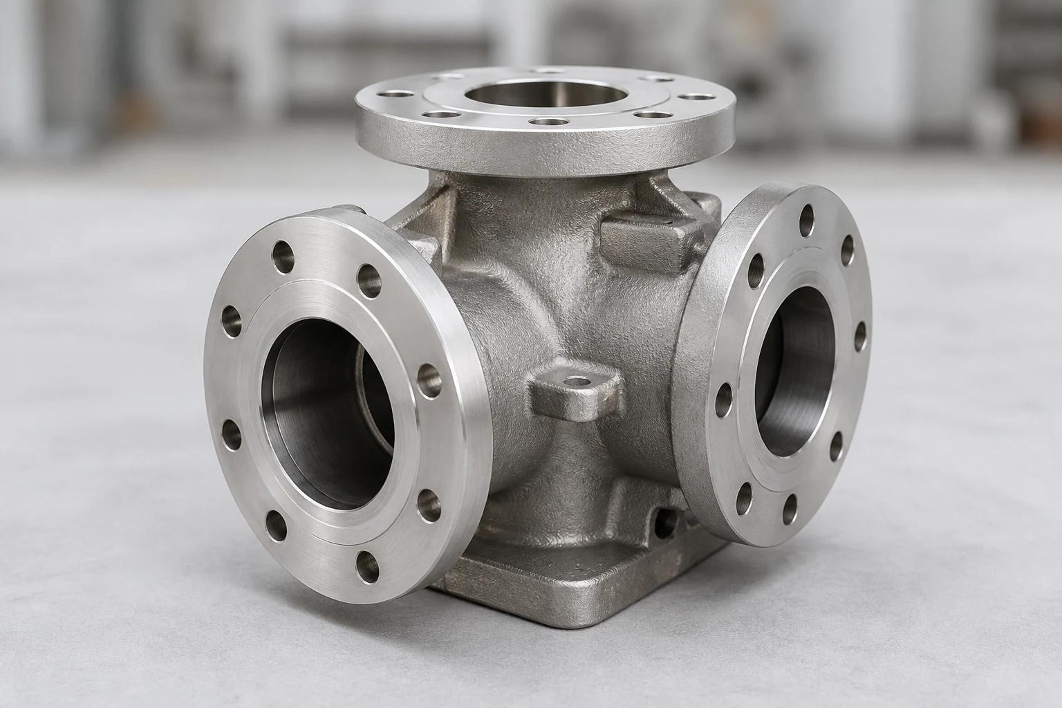 Custom cast valve bodies