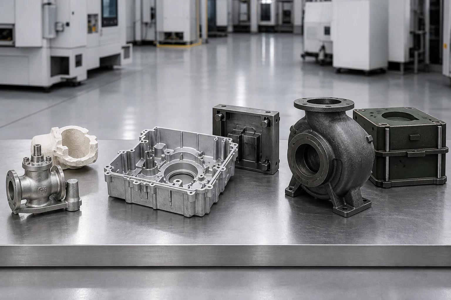 Die casting production for custom metal components