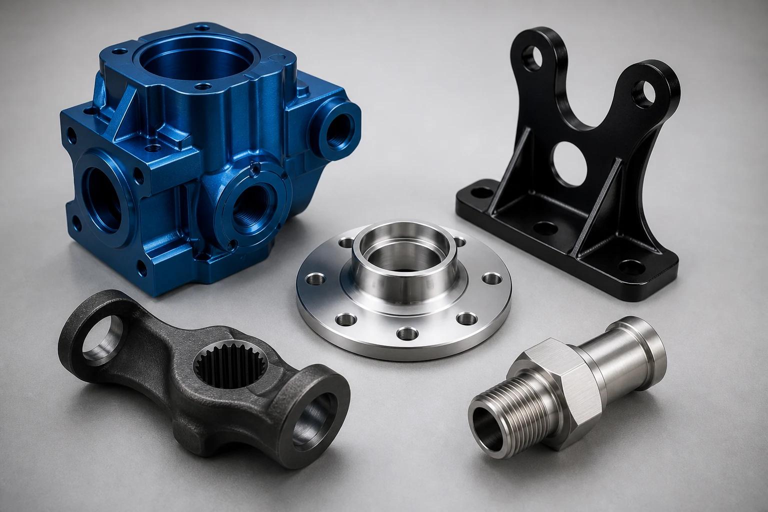 Custom OEM surface-finished parts