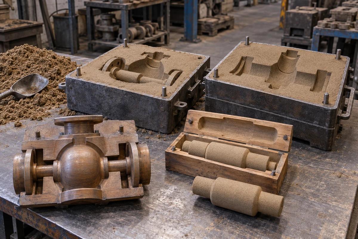 Sand Casting equipment and production sequence