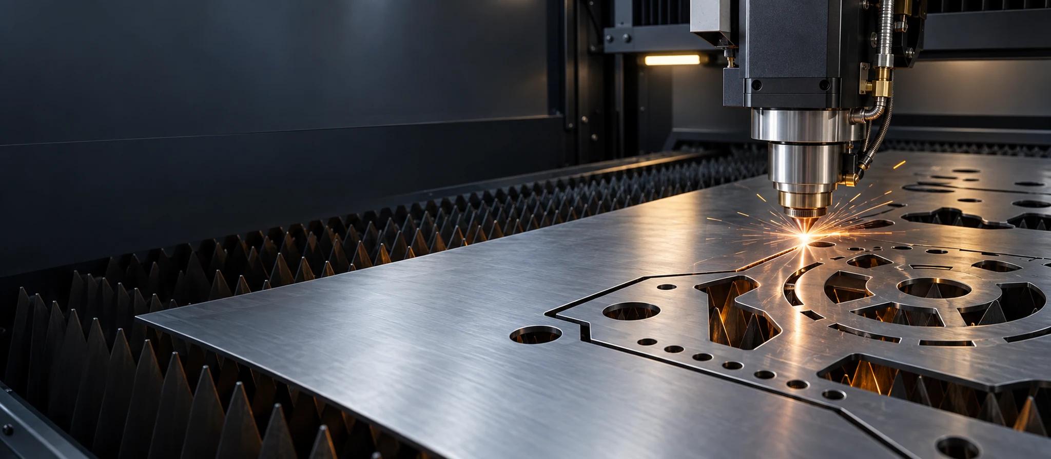 Laser Cutting equipment and metal components
