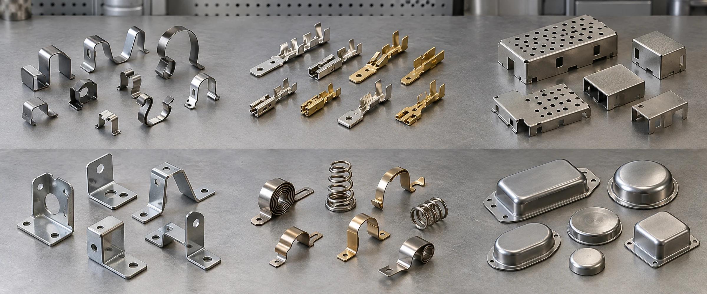 Metal Stamping component showcase
