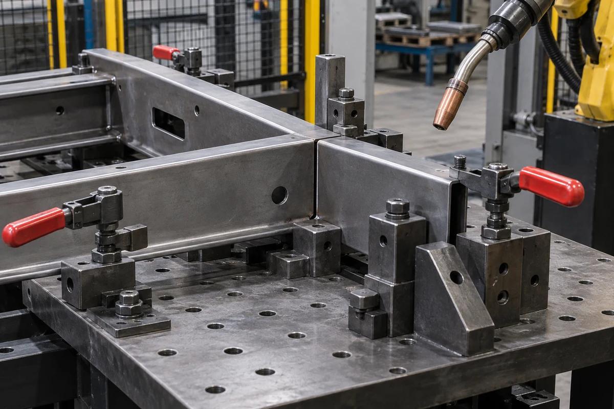 Metal Welding equipment and production sequence