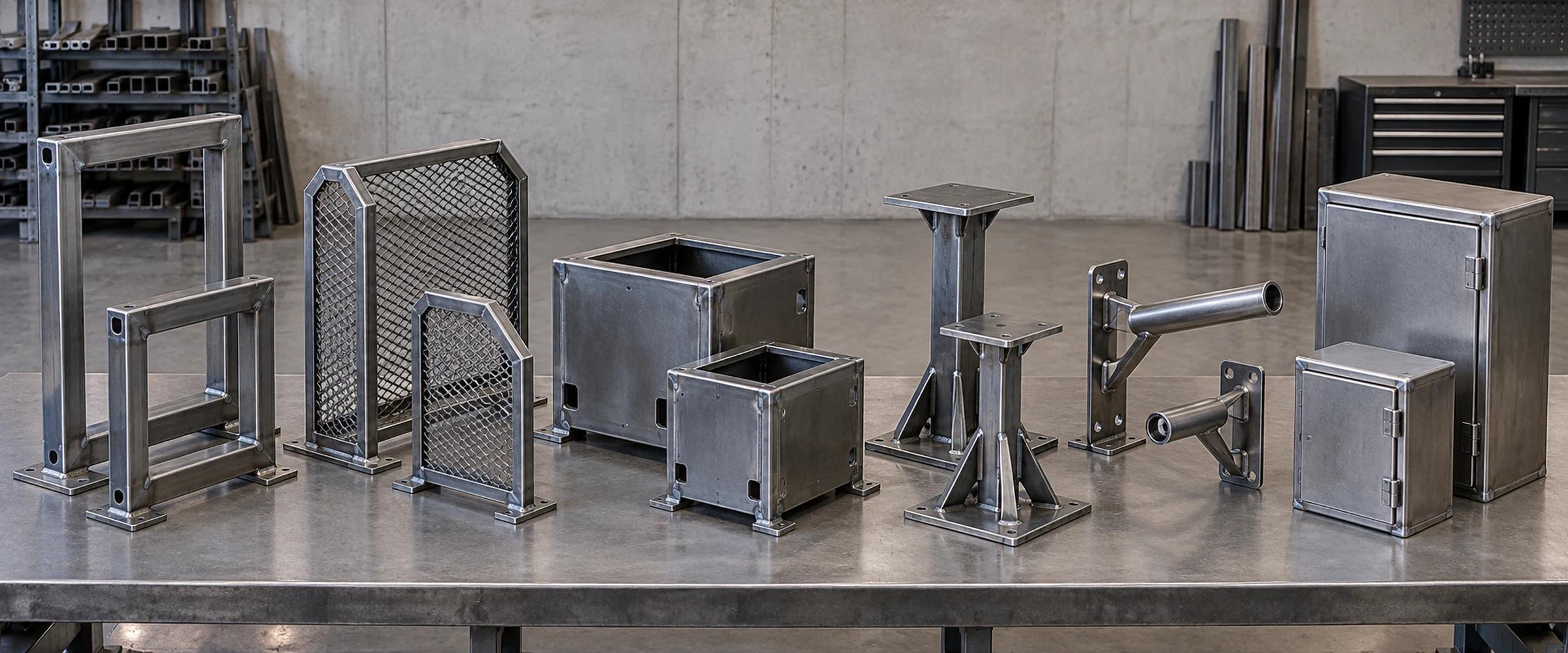 Metal Welding component showcase