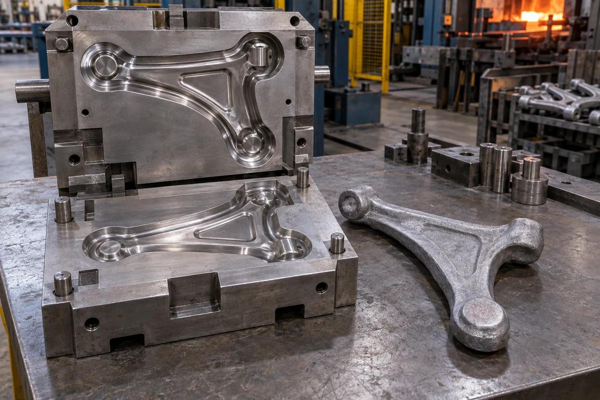 Custom Forged Parts equipment and production sequence