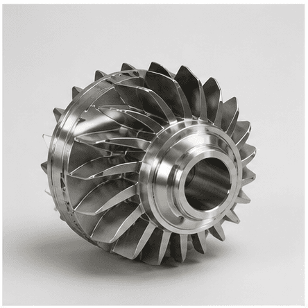 CNC machined aerospace engine components