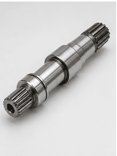 Precision machined agricultural drive shaft