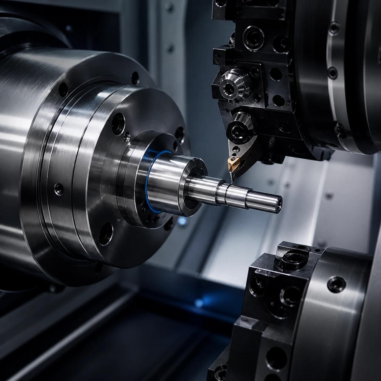Swiss machining of a small precision component