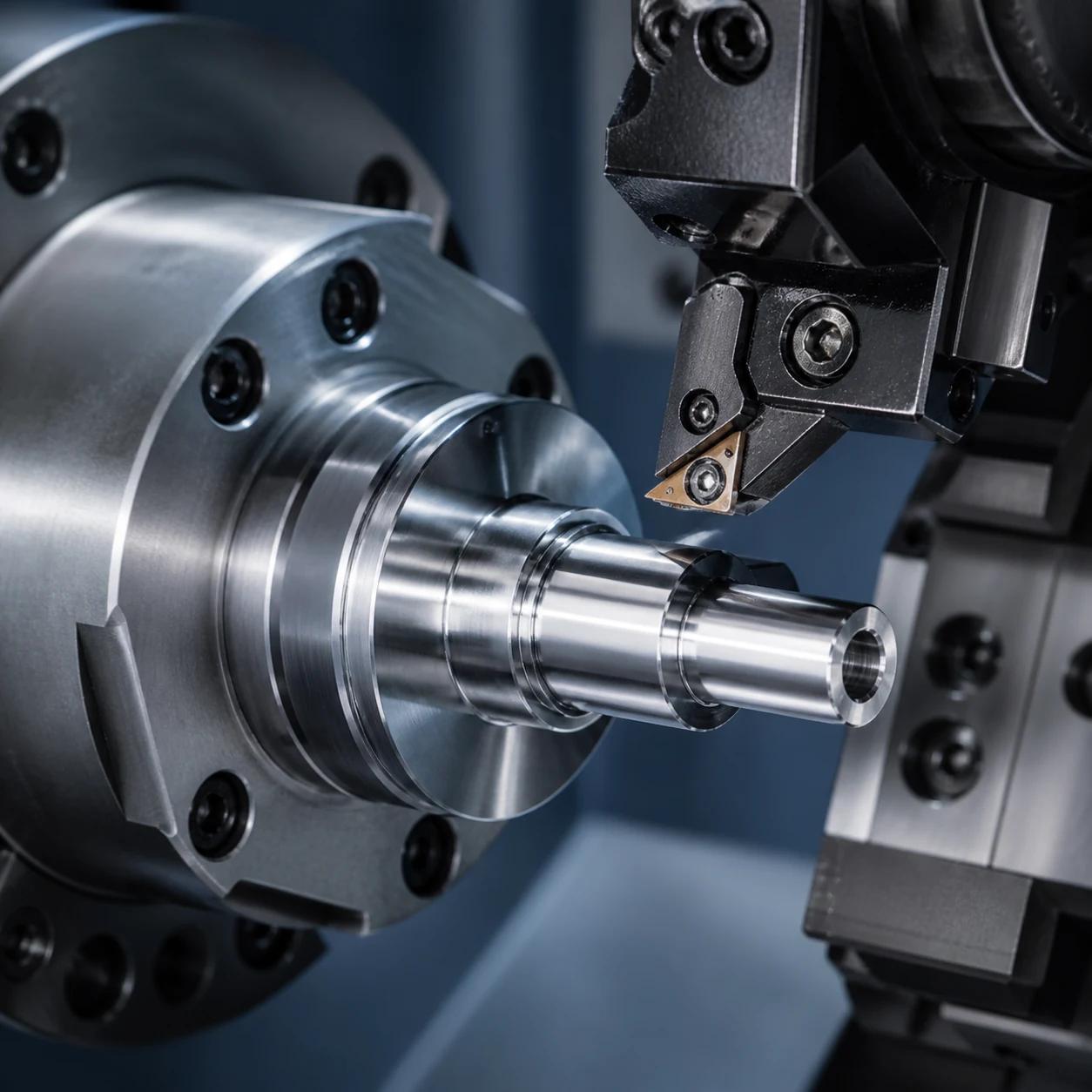 Swiss machining of a small precision component