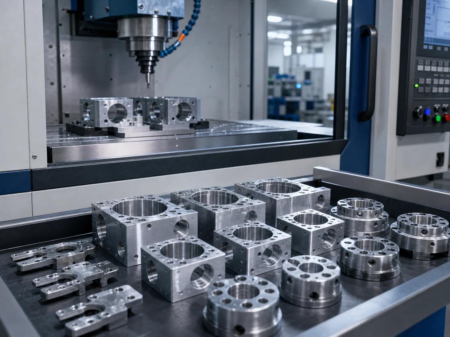 Flexible CNC production of automotive components