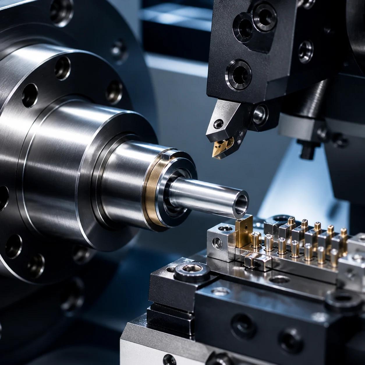 Swiss machining of a small precision component
