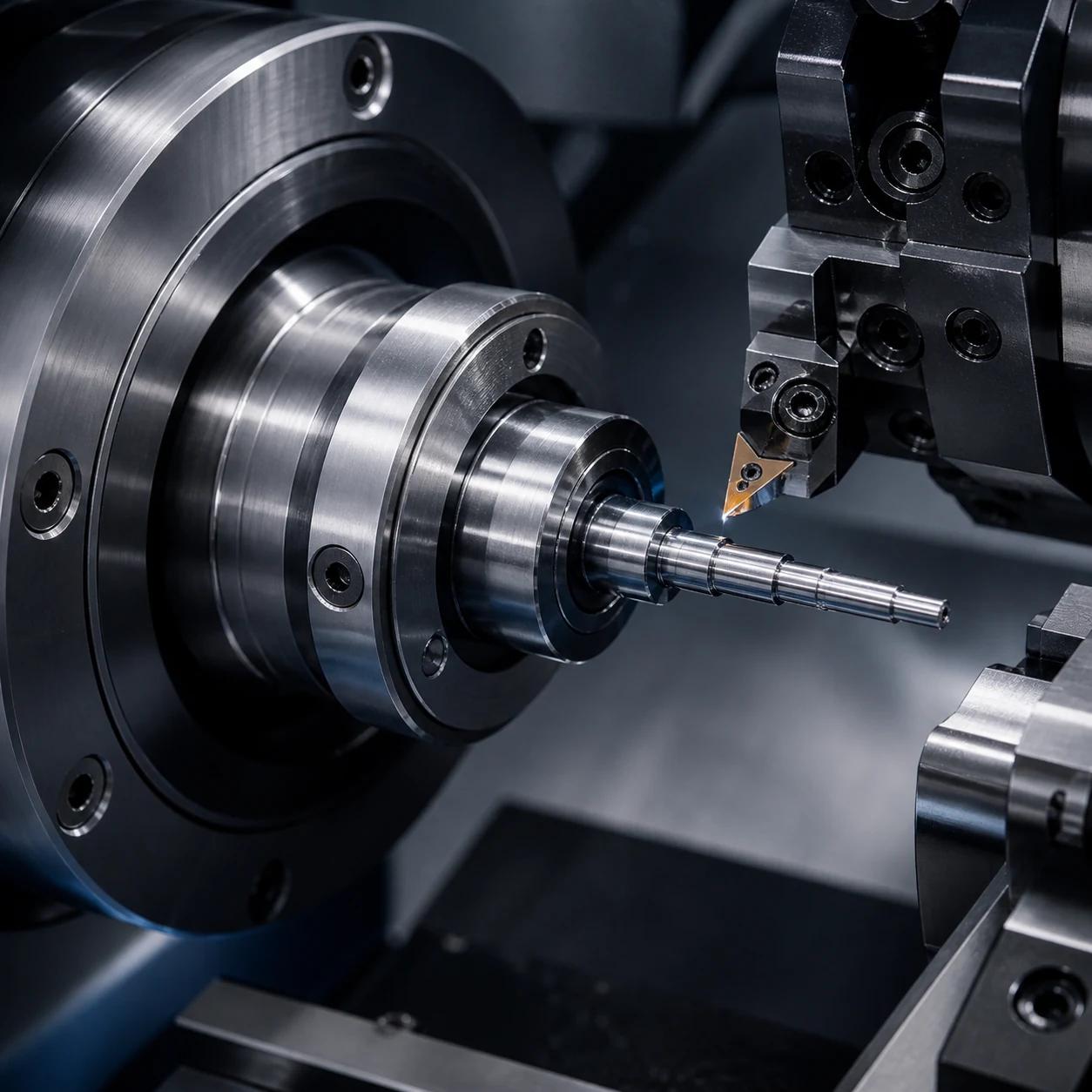 Swiss machining of a small precision component