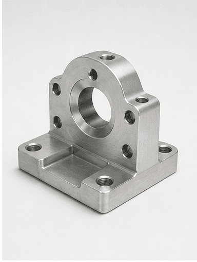 CNC machined transportation mounting parts