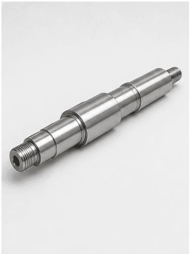 Precision machined railway shaft