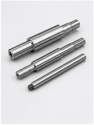 Precision machined robotics shafts