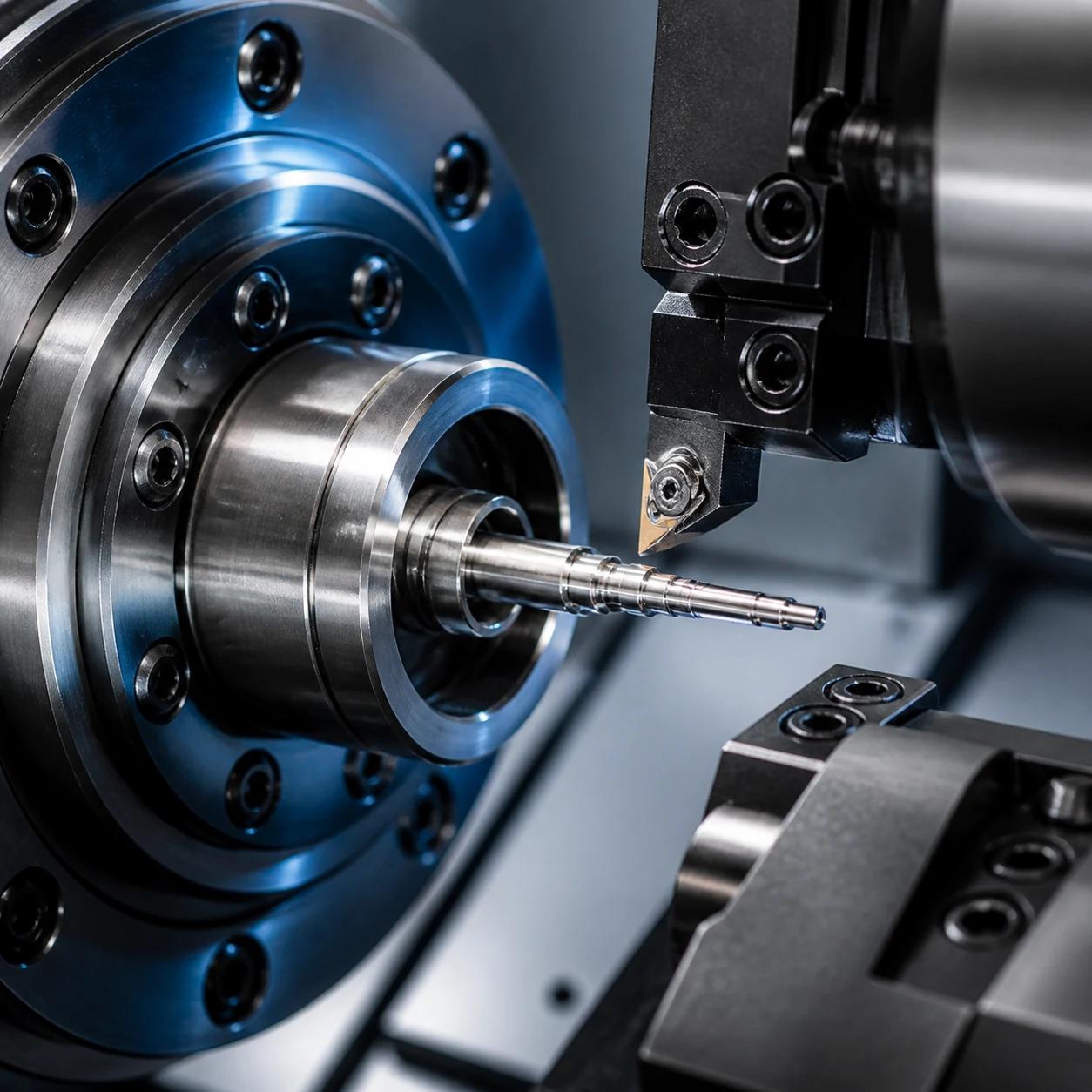 Swiss machining of a small precision component