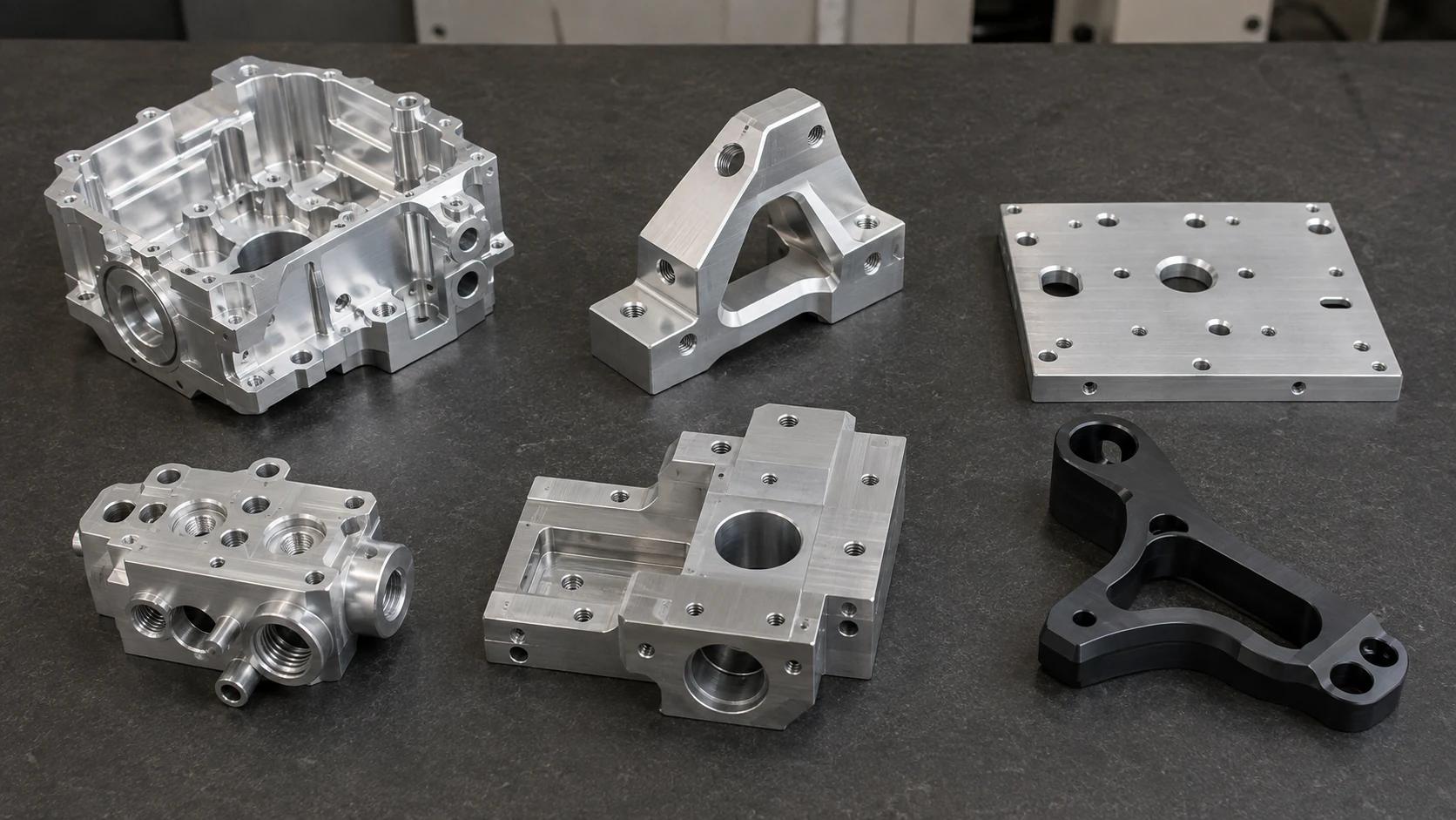 CNC milling setup and probing sequence