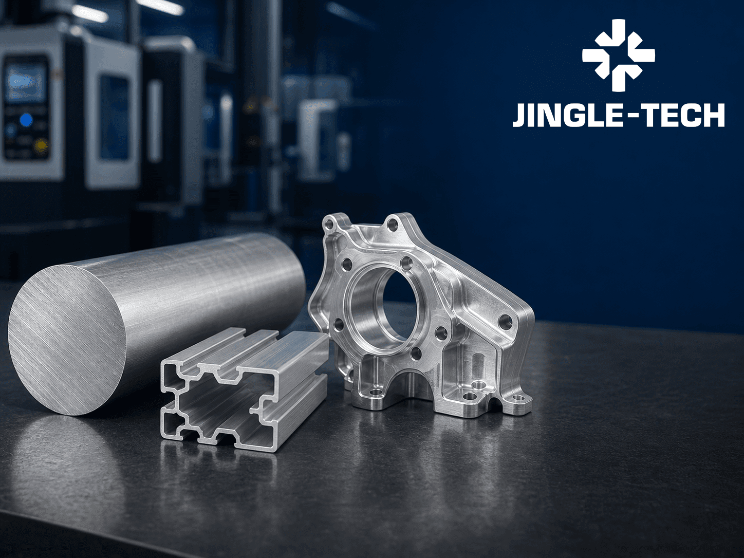 Precision components manufactured from aluminum alloy