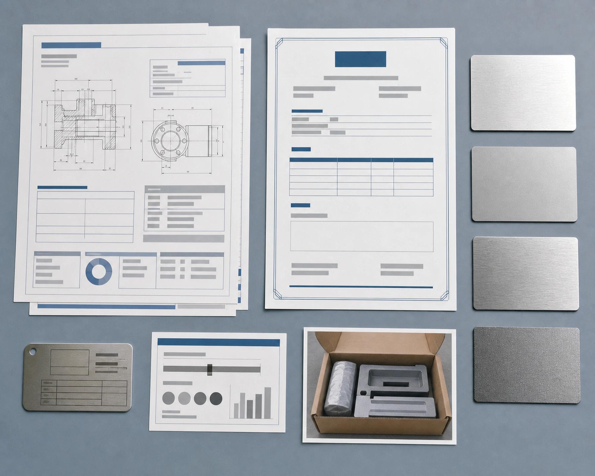 Manufacturing evidence package