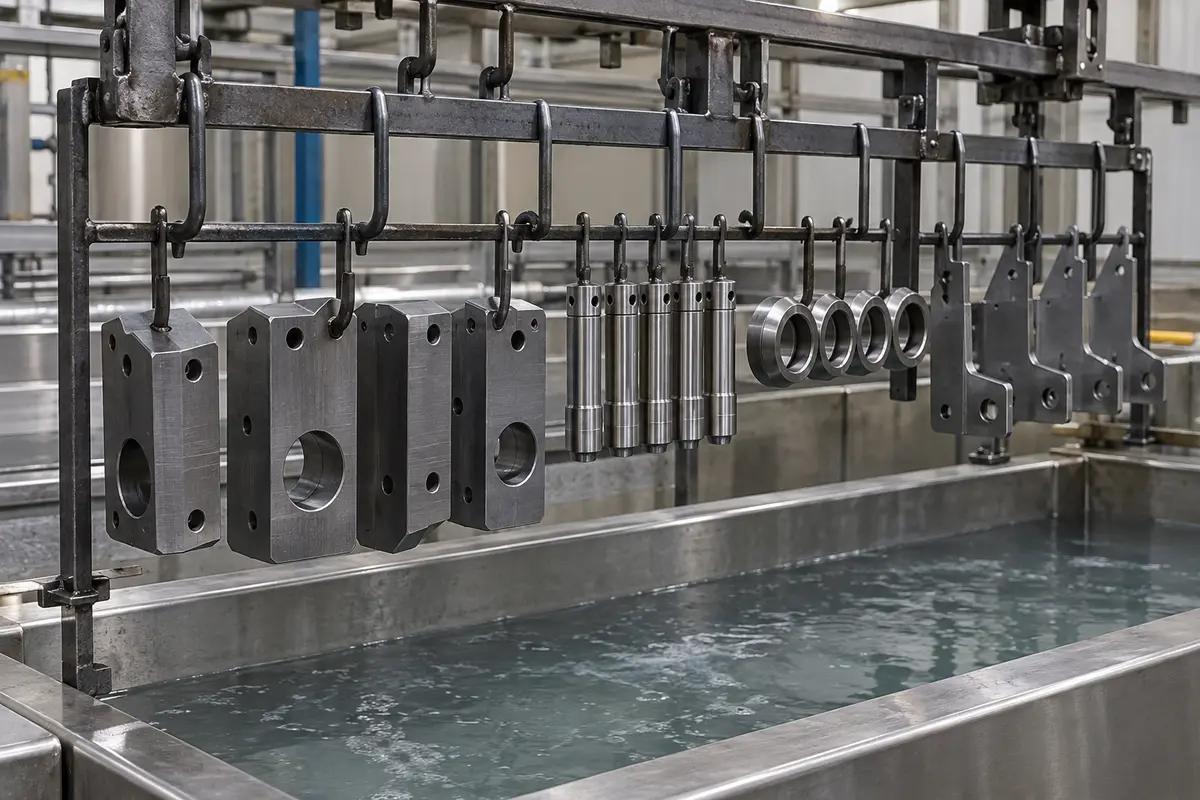 Black Oxide equipment and finishing sequence