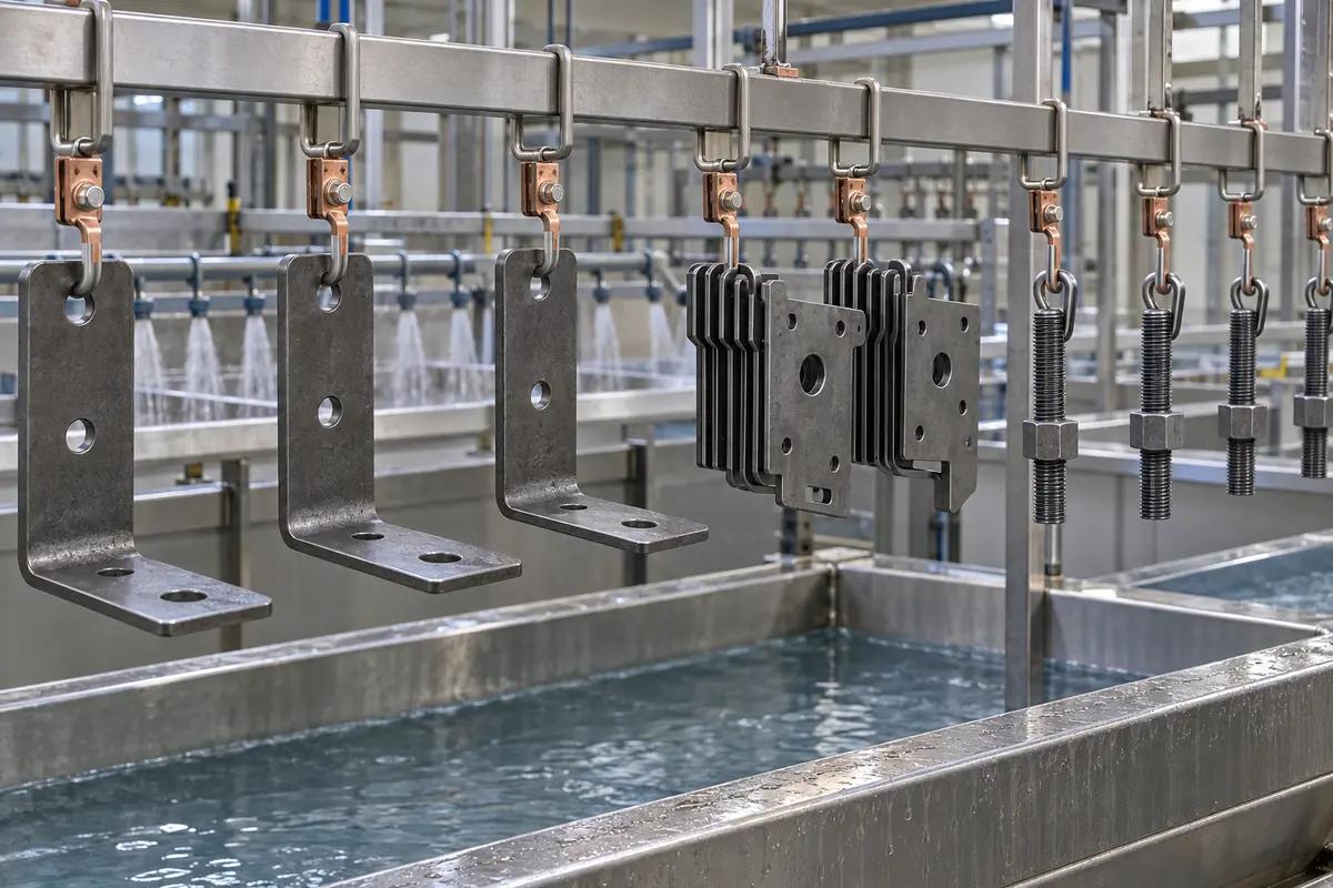 Zinc Plating equipment and finishing sequence