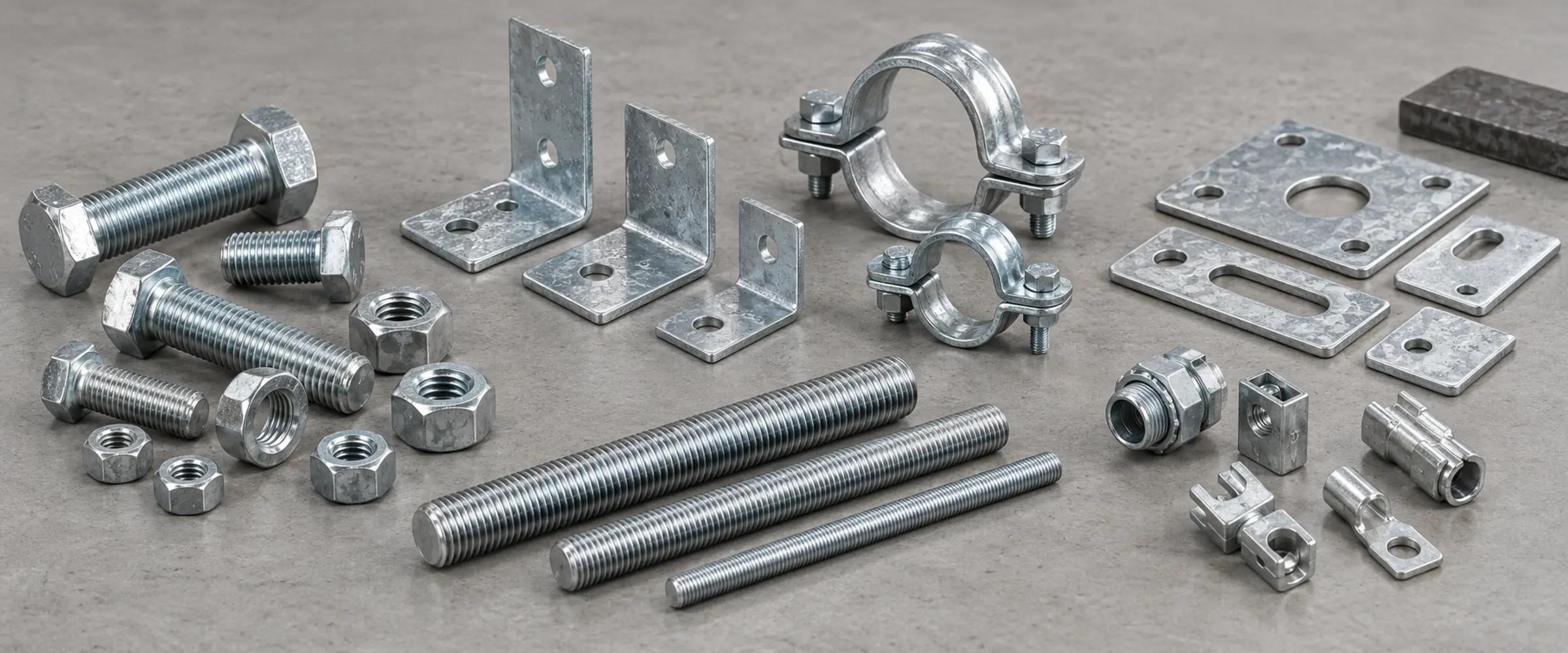 Zinc Plating finished component showcase