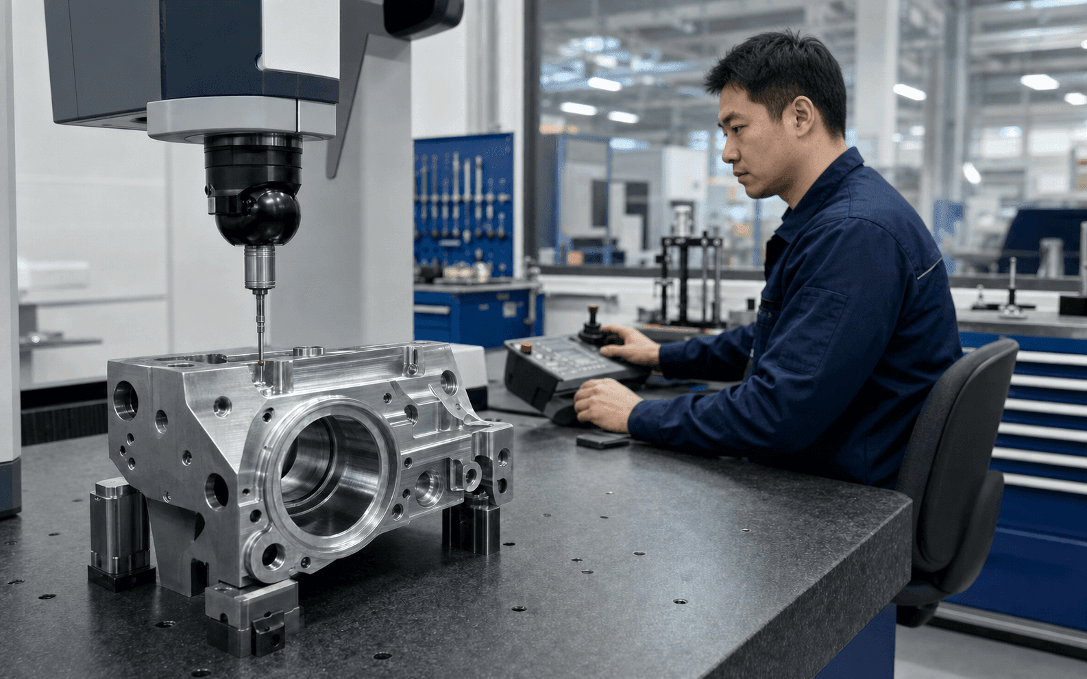 Precision machining and inspection equipment used by Jingle Tech