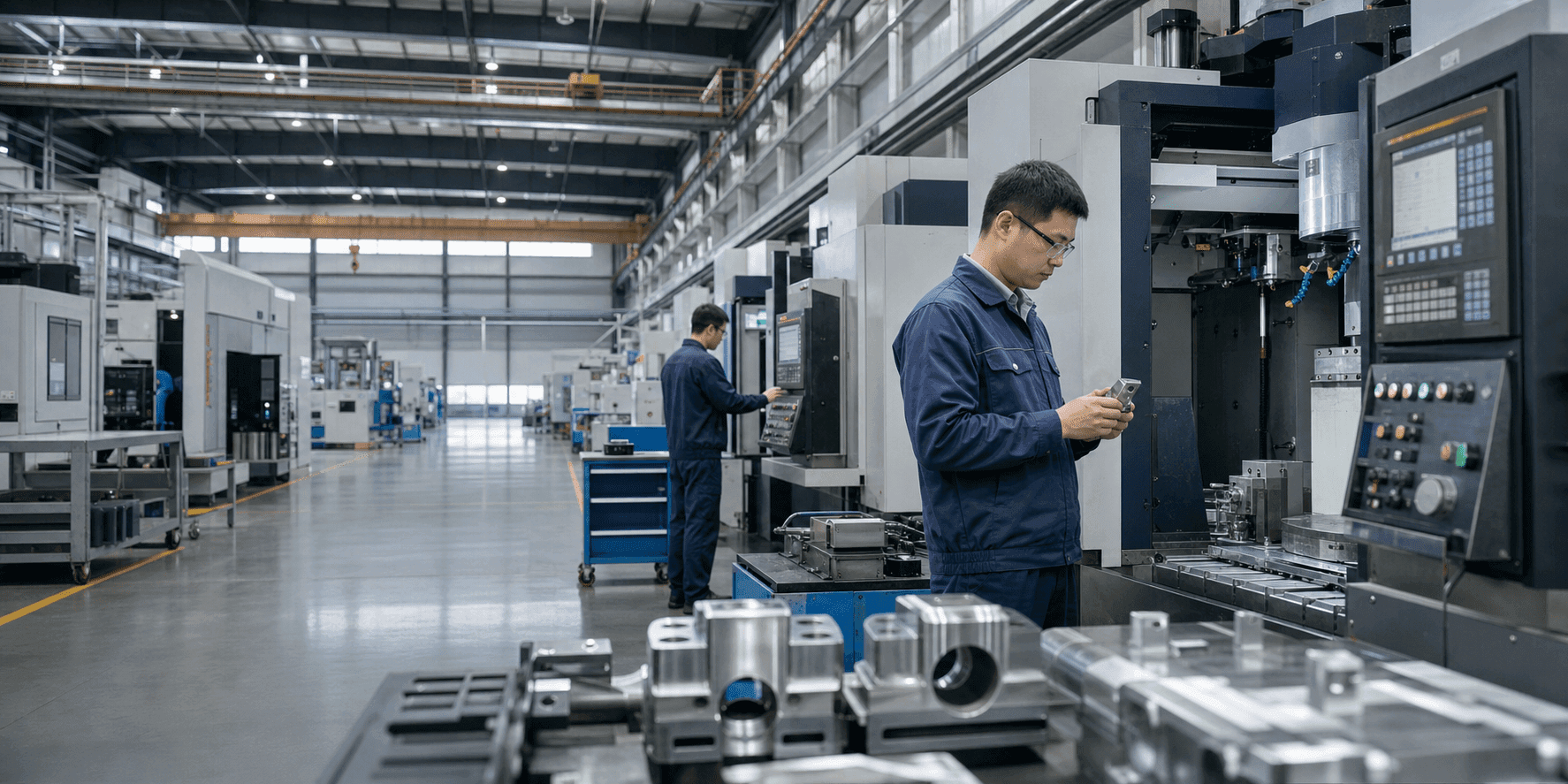 Jingle Tech manufacturing facility and precision production equipment
