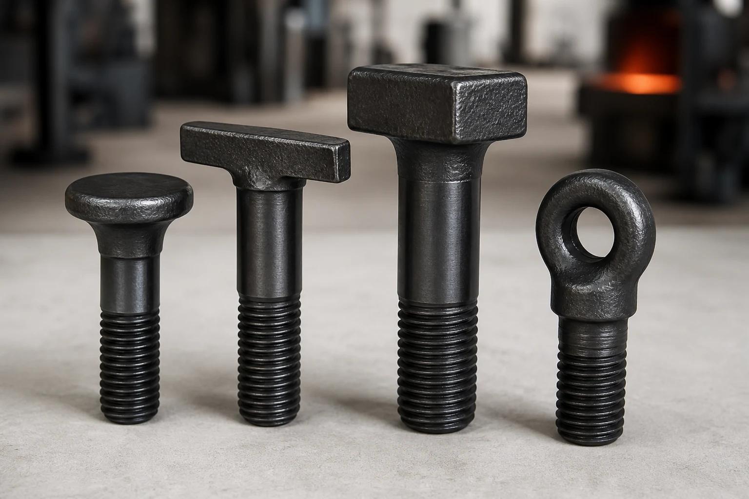Custom forged bolts