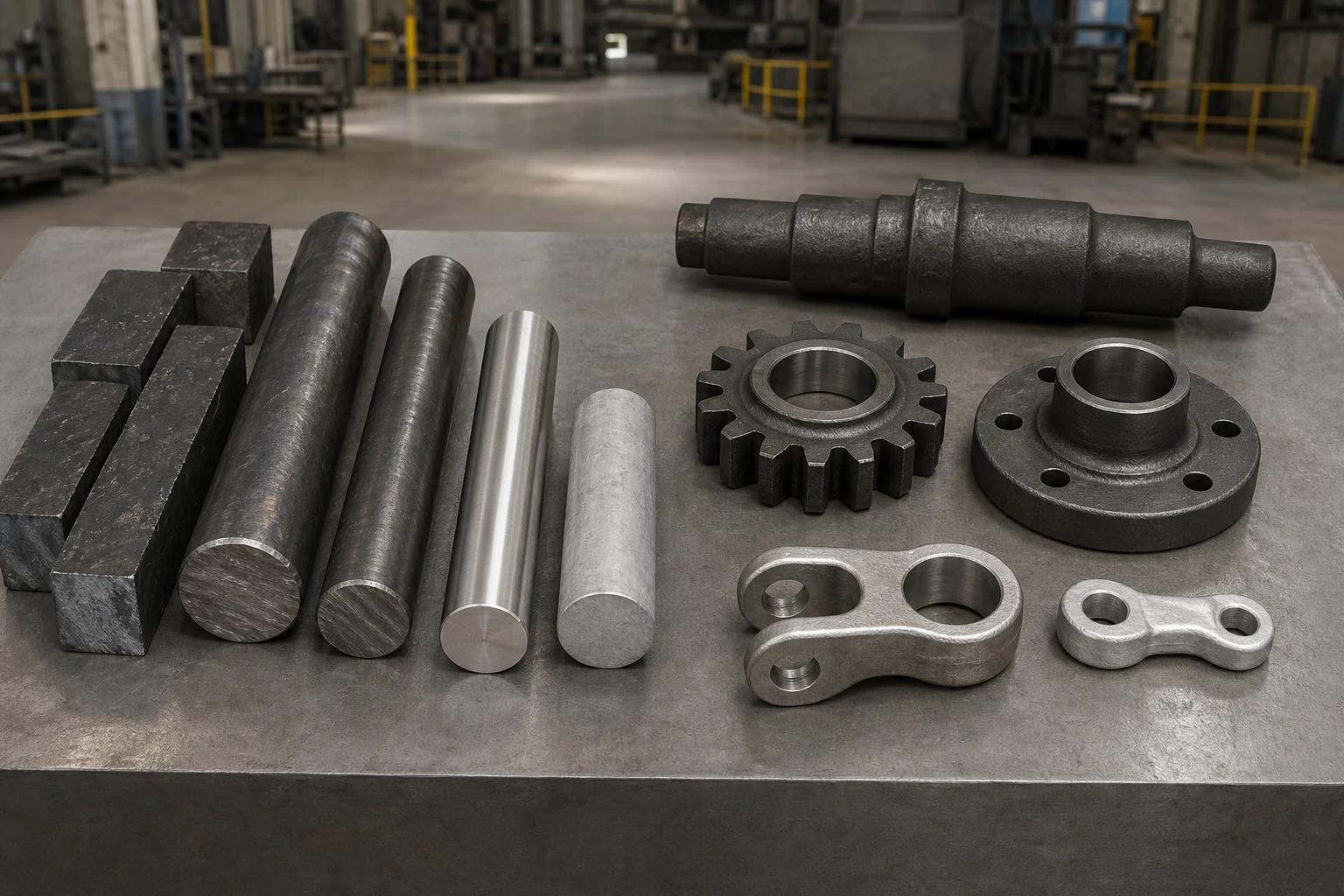 Custom forged flanges