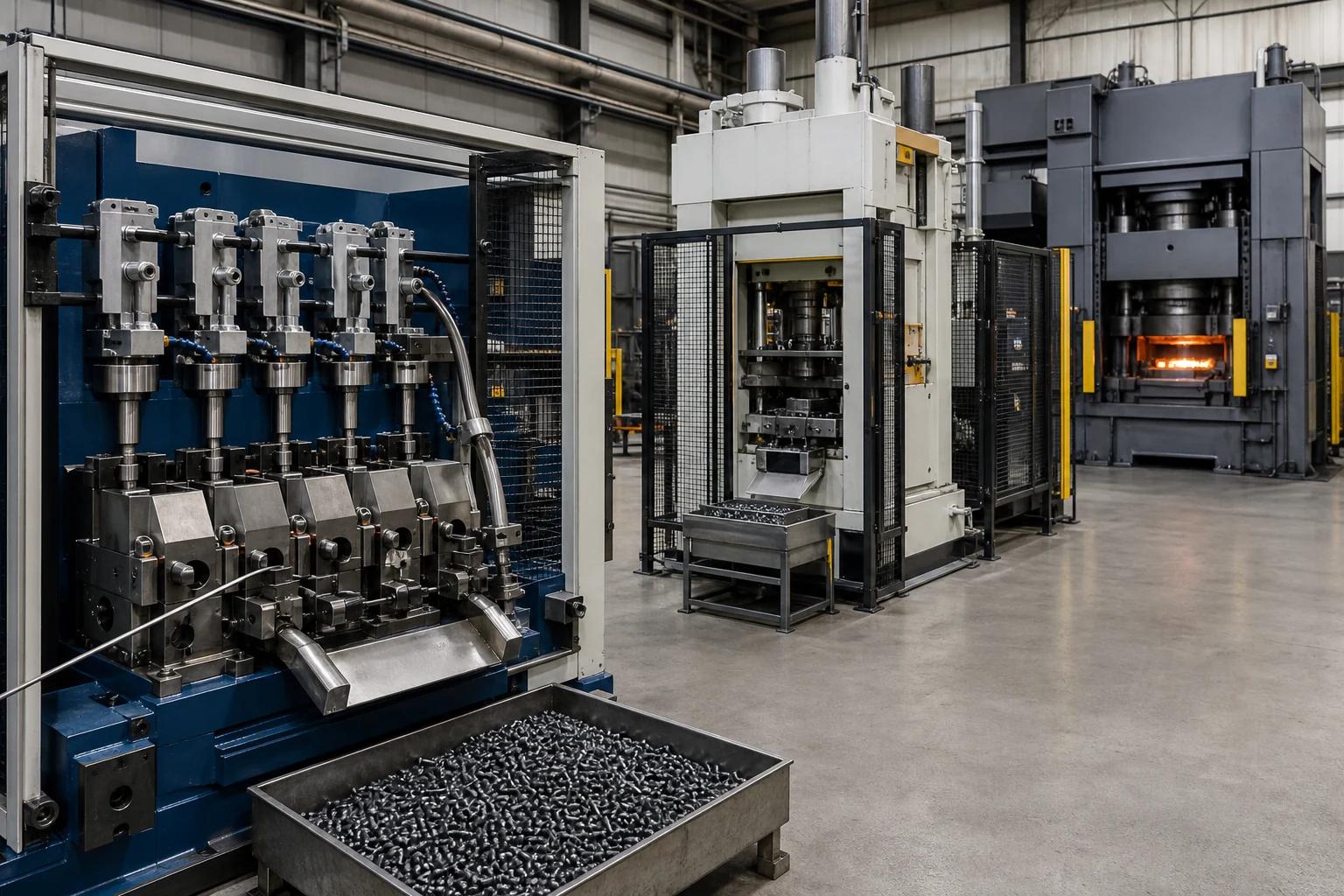 Cold heading of custom fasteners