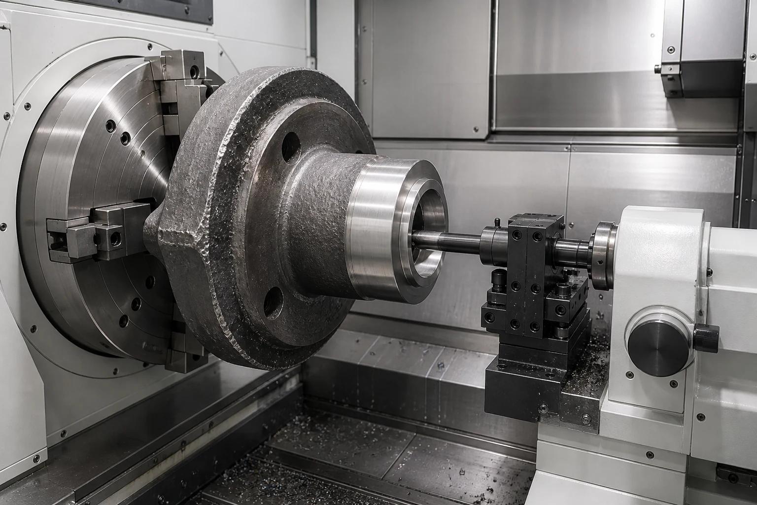 Secondary manufacturing of forged components
