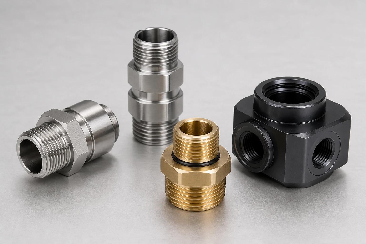 Precision connector components