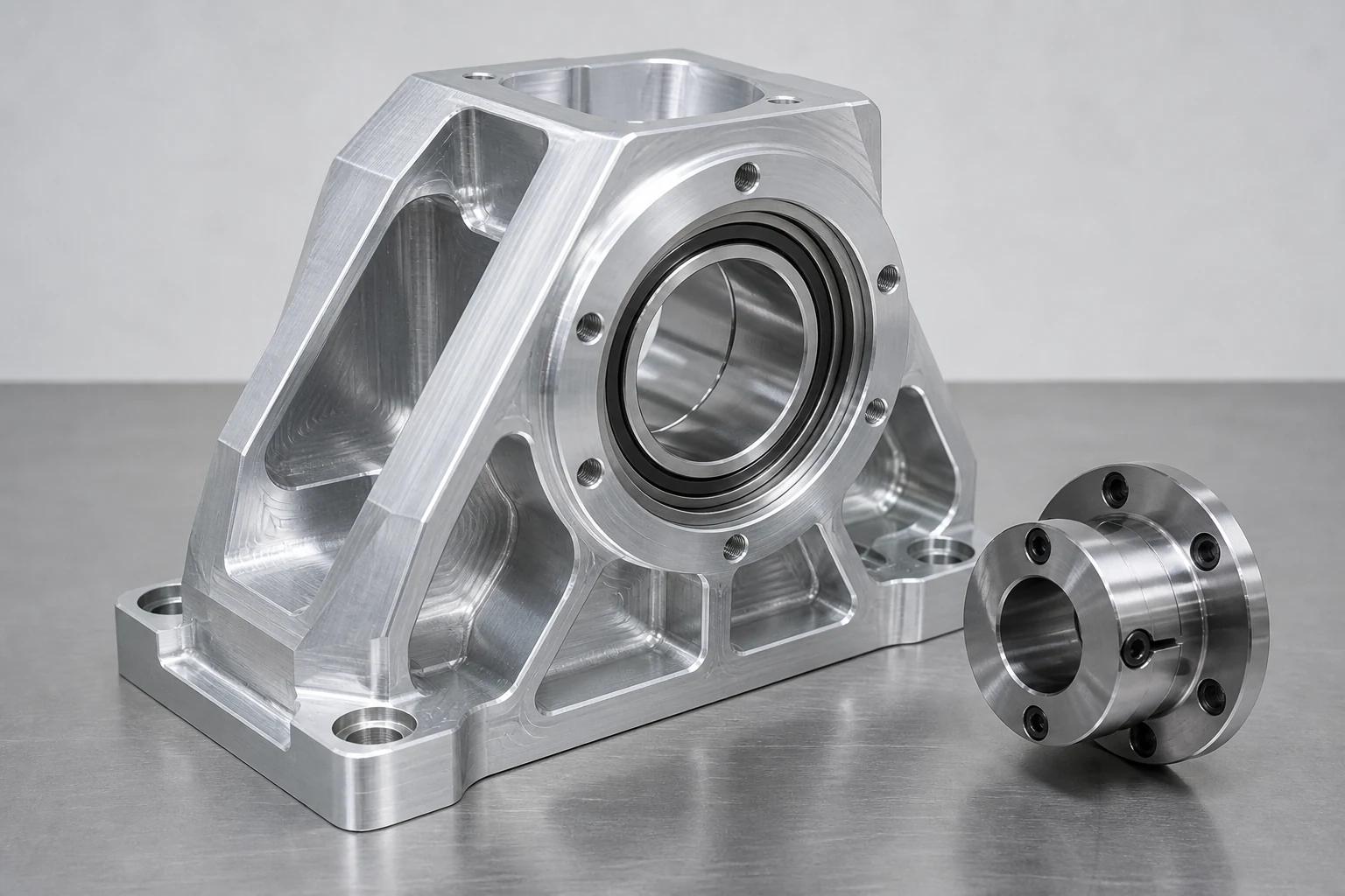 Custom machined machine components