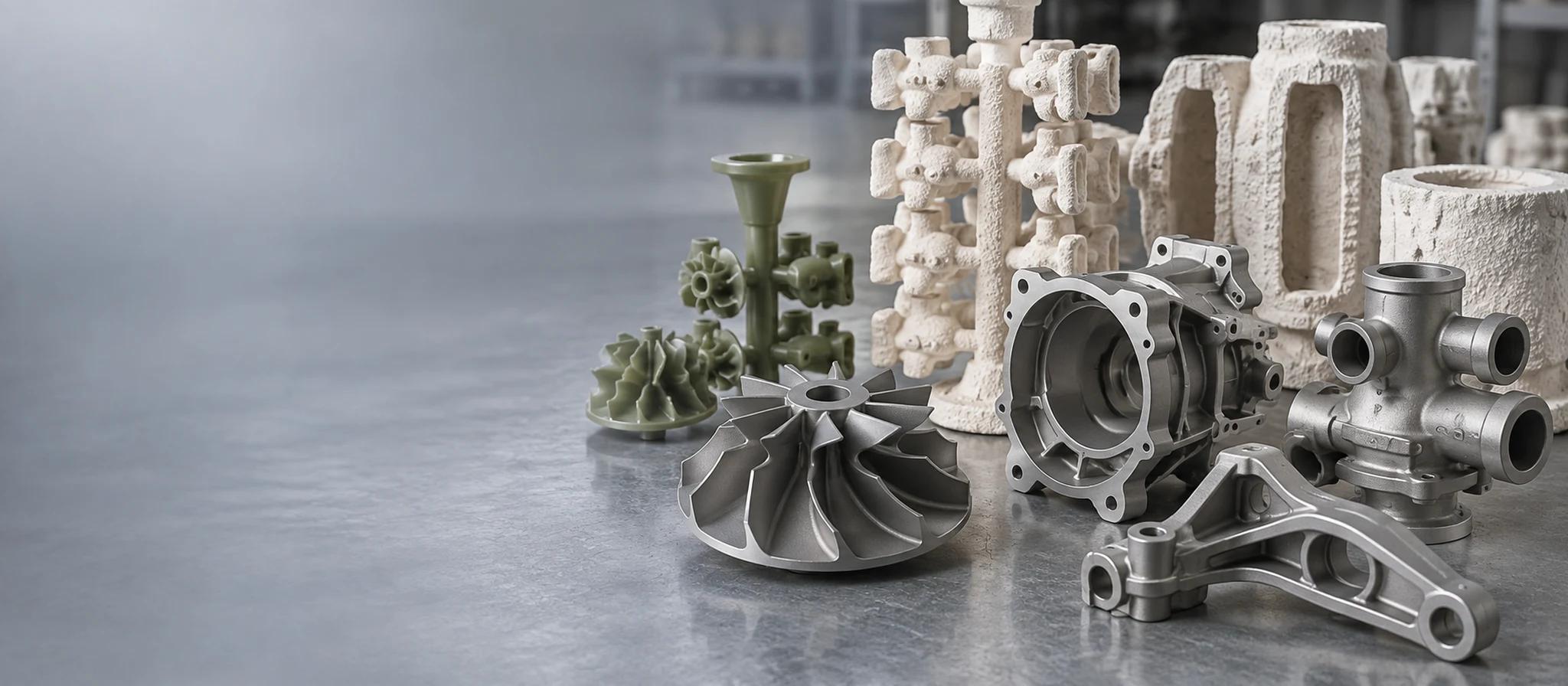 Investment Casting equipment and cast metal components
