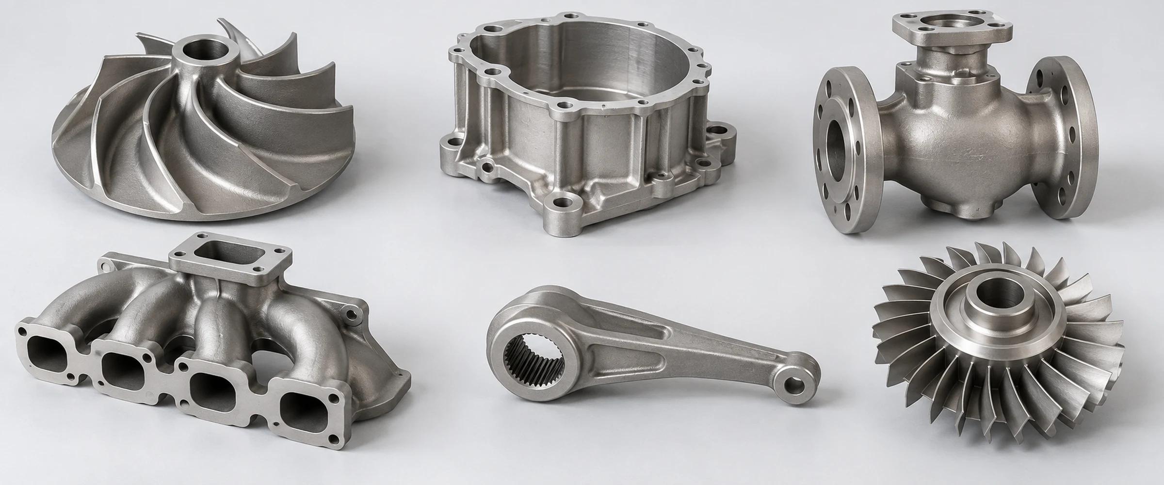 Investment Casting component showcase