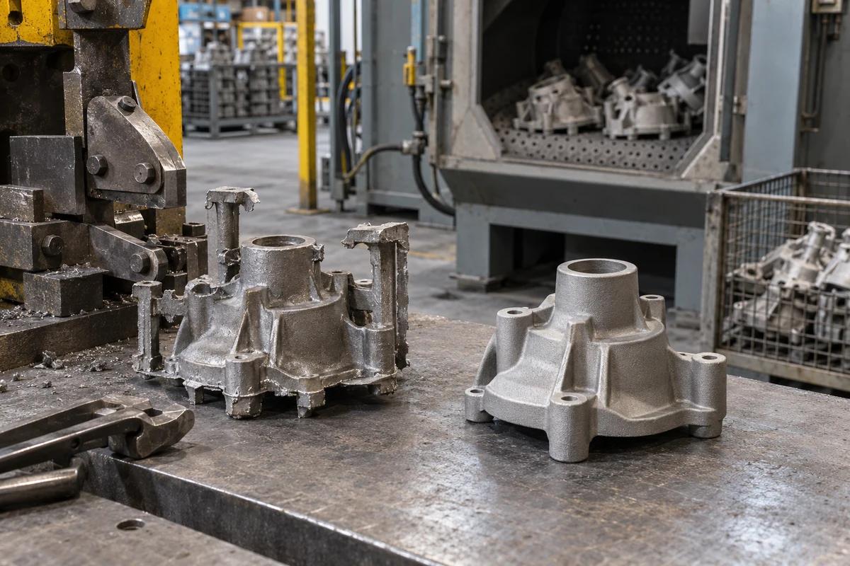Secondary Machining equipment and production sequence