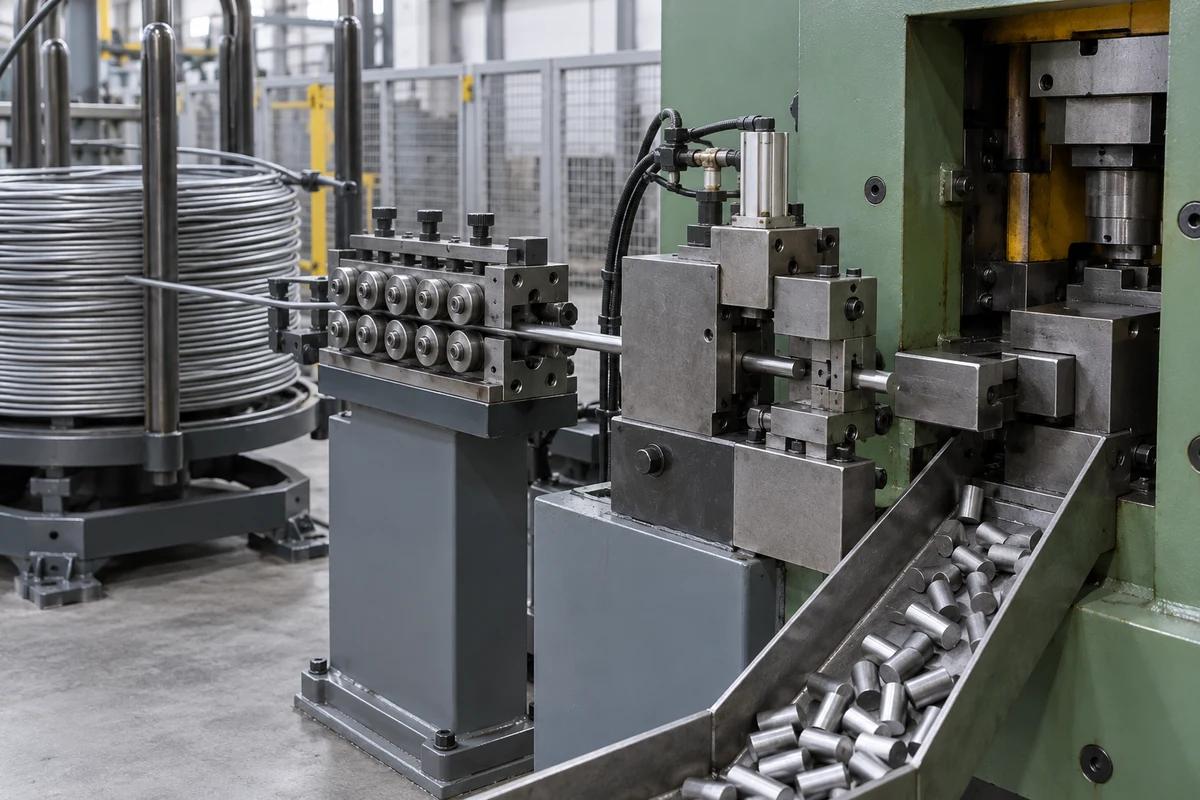 Cold Forging equipment and production sequence