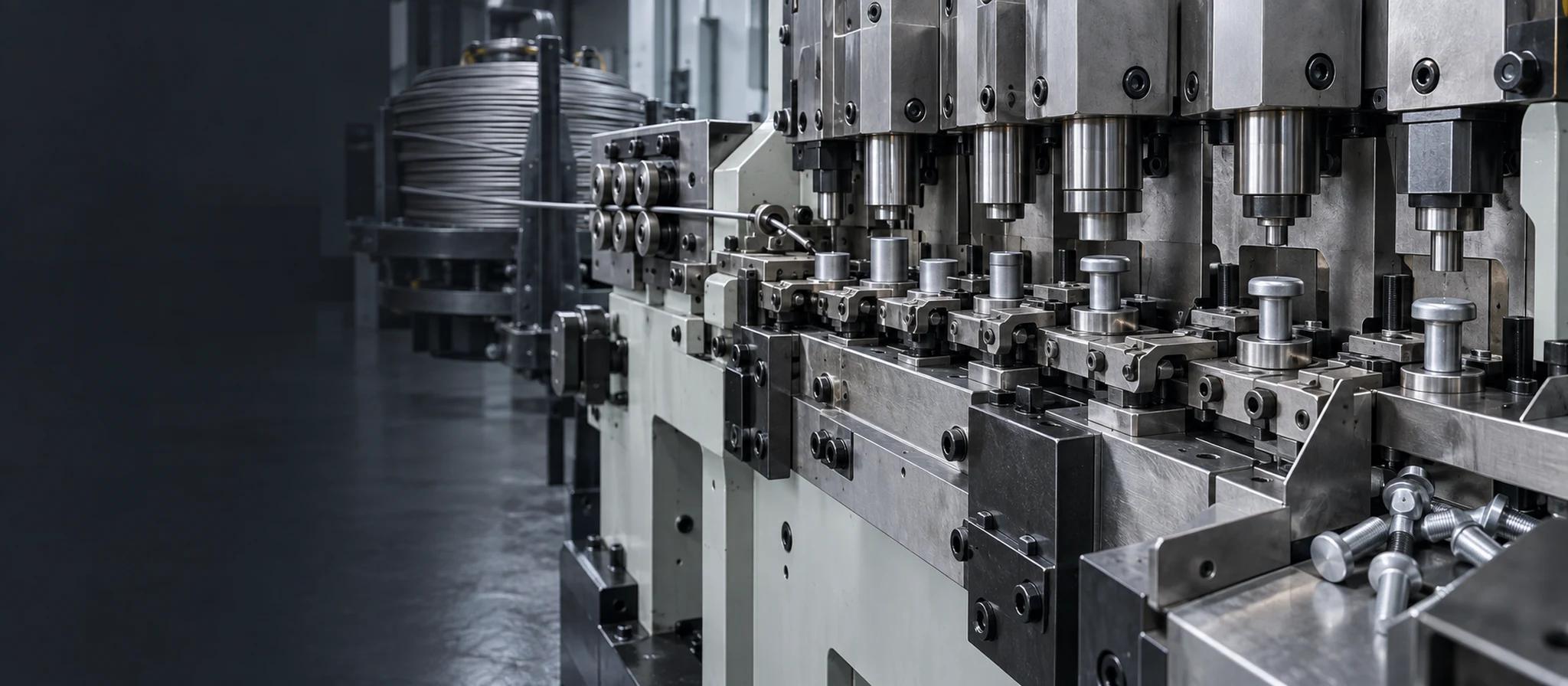 Cold Heading equipment and forged metal components