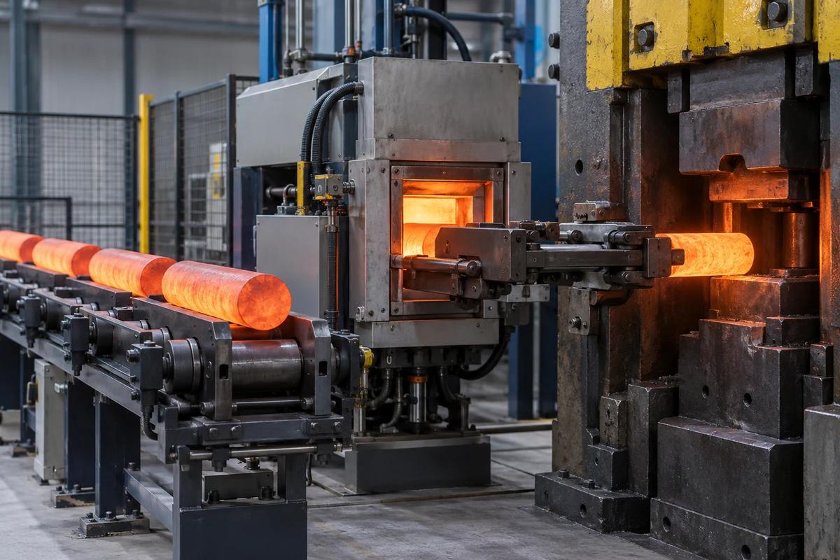 Hot Forging equipment and production sequence