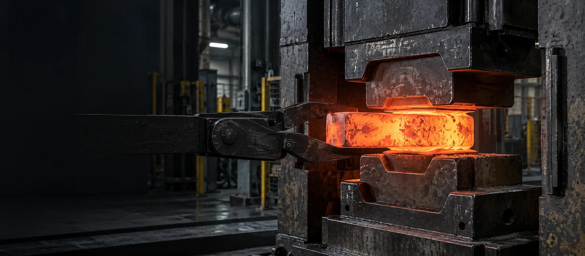 Hot Forging equipment and forged metal components