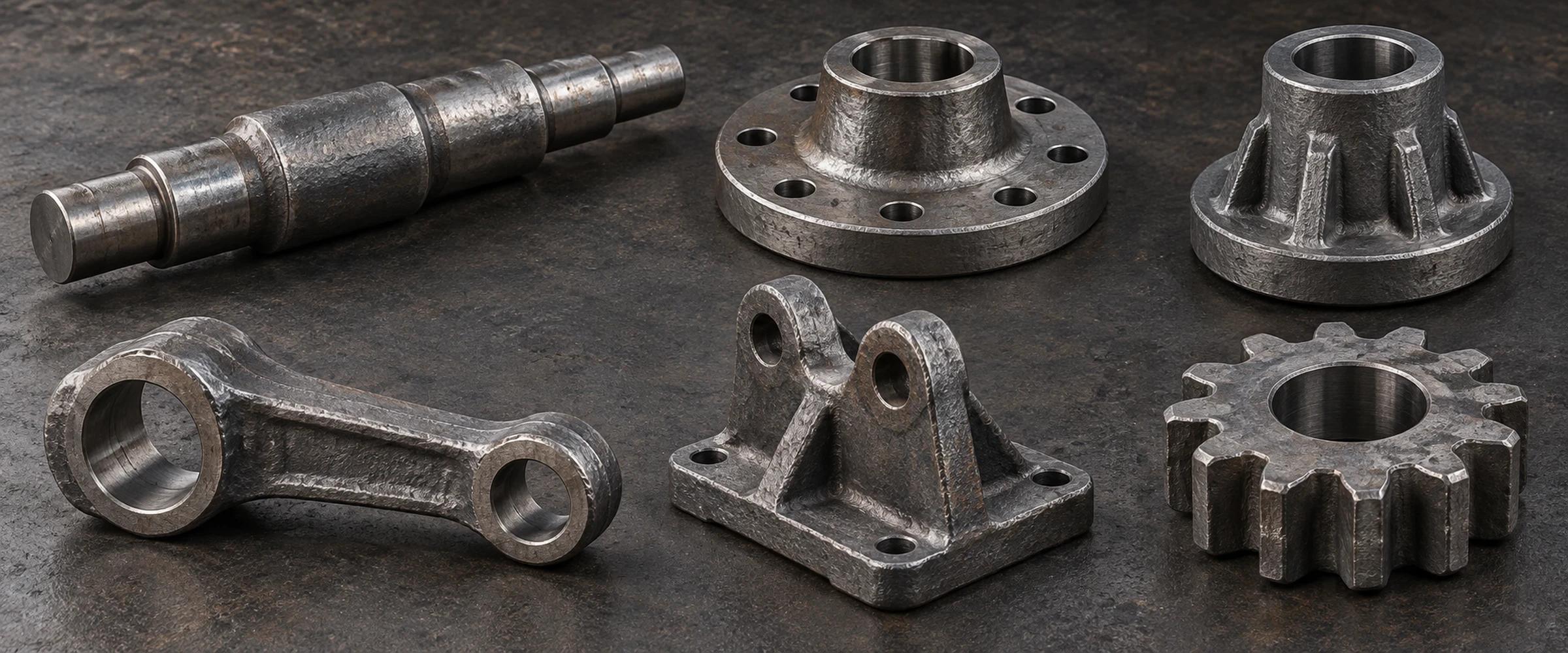 Hot Forging component showcase