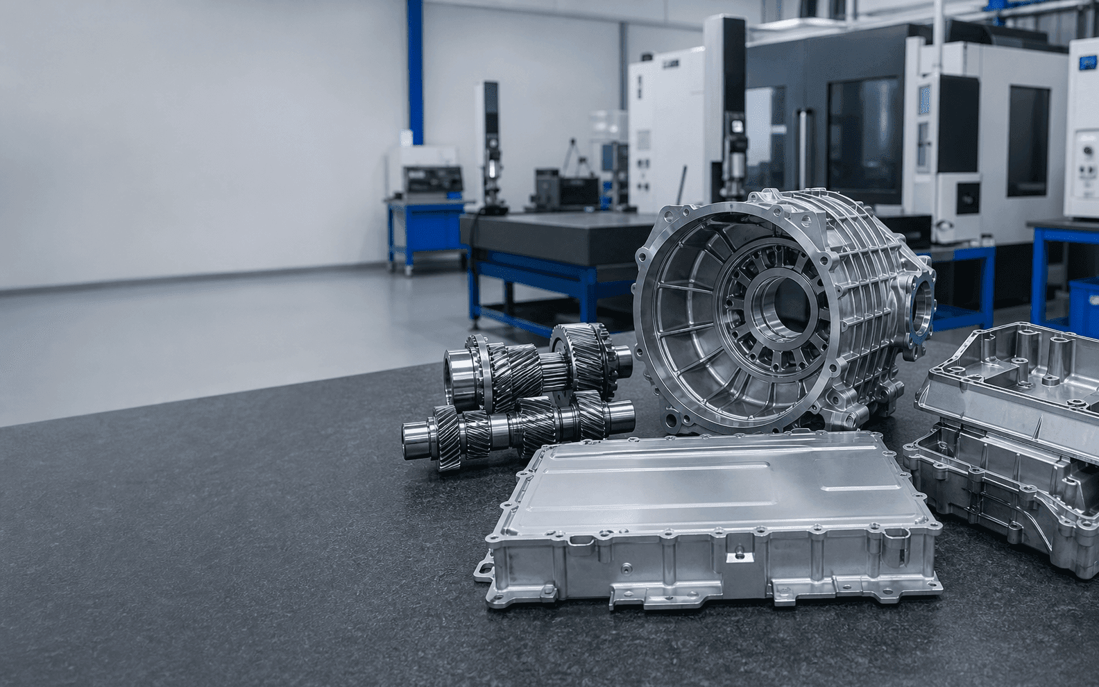 Custom machined components for automotive equipment