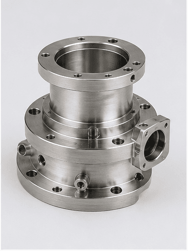 CNC machined semiconductor equipment parts