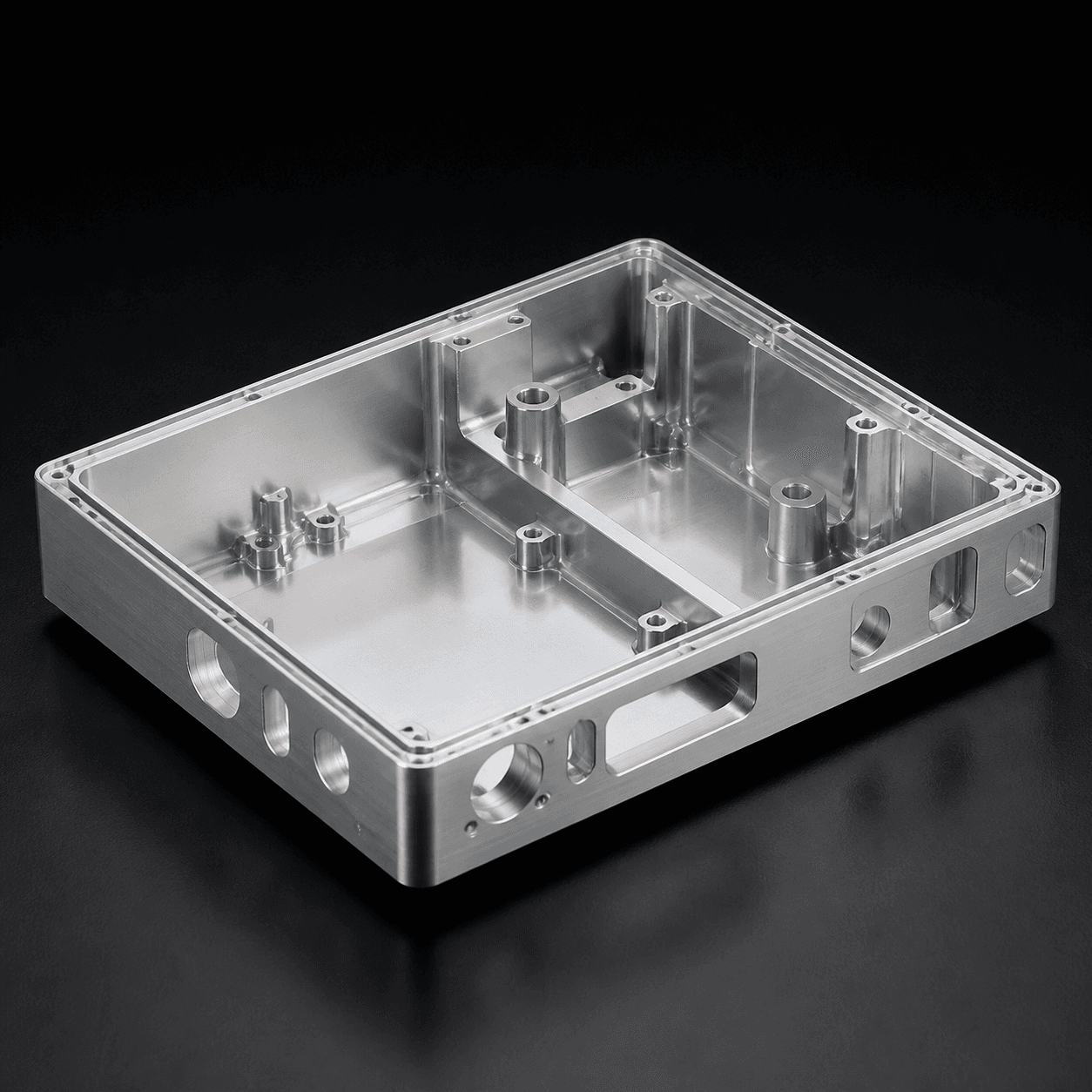 Precision Aluminum Housing for Electronic Equipment