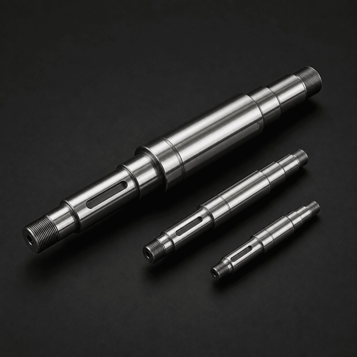 Precision Shafts for Railway Mechanisms